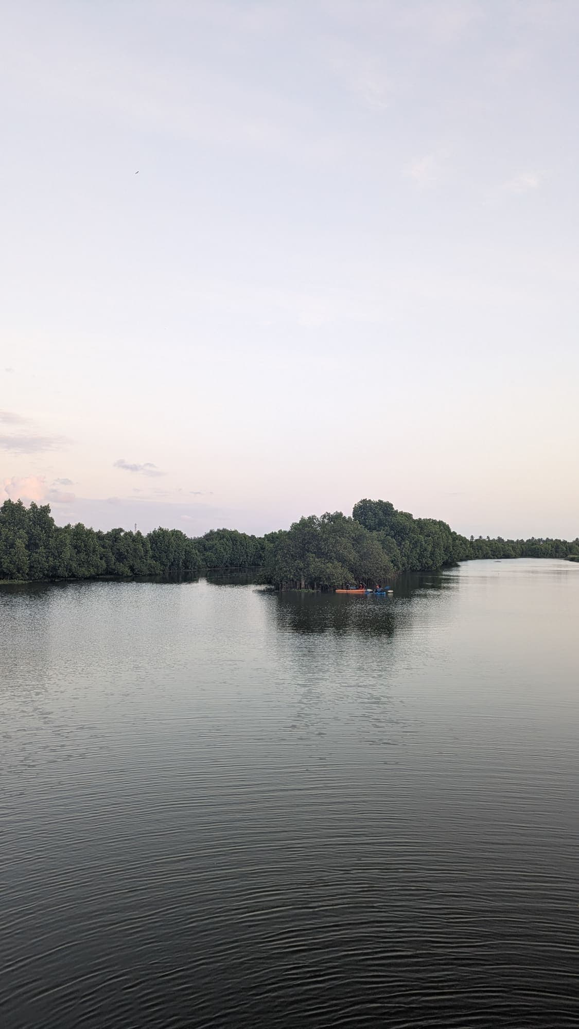Kadamakkudy Island Loop – 35km easy road cycling route view in Kerala image