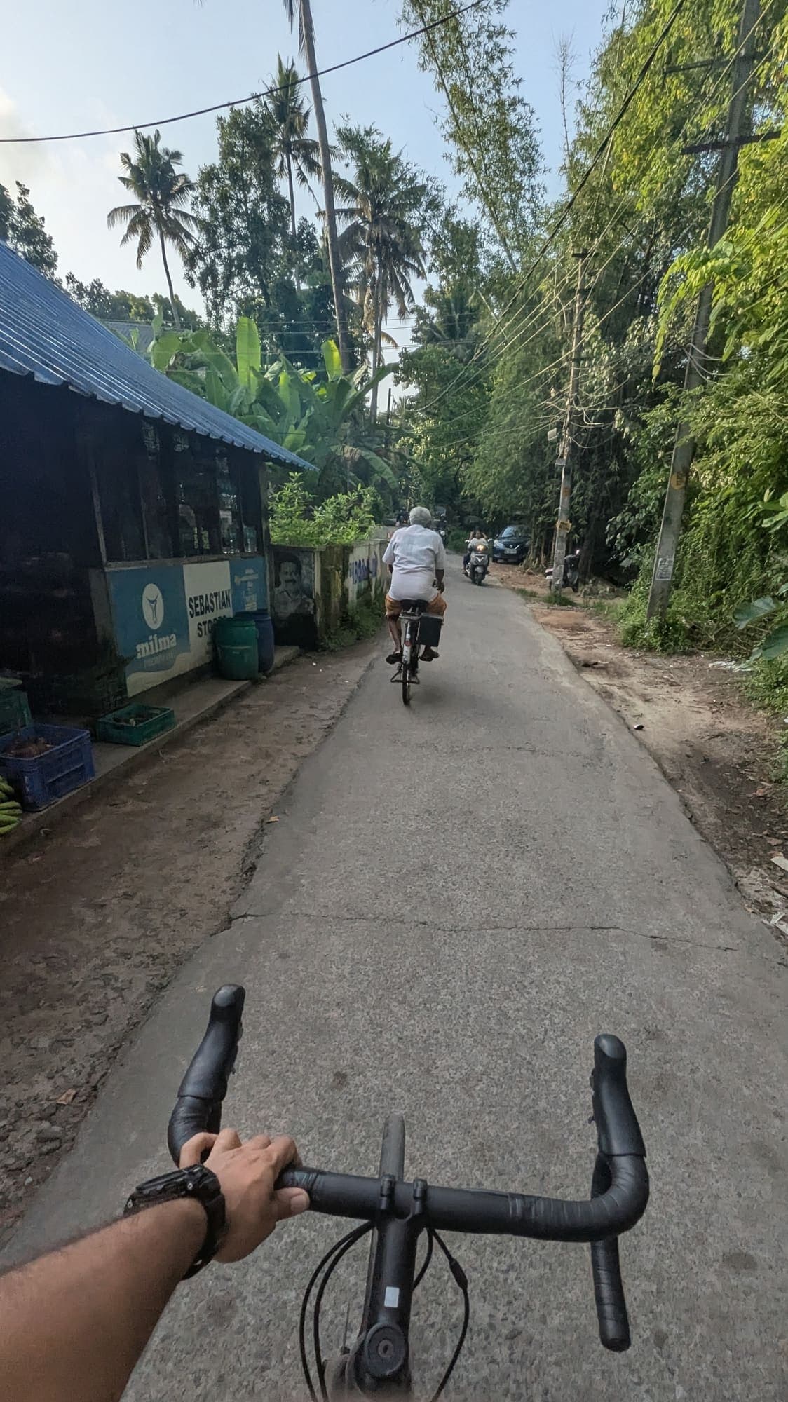 Kadamakkudy Island Loop – 35km easy road cycling route view in Kerala image