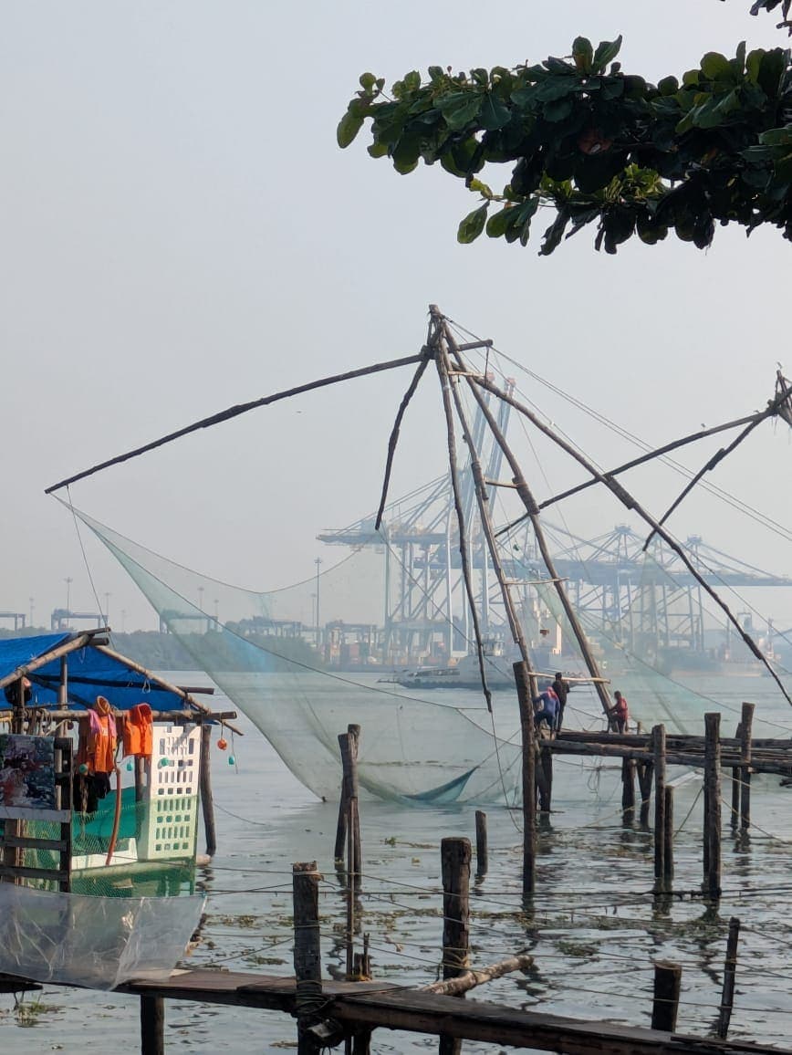 Kochi Backwater Loop – 50km moderate road cycling route view in Kerala image